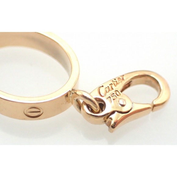 Cartier Love Charm Pendant Necklace Yellow Gold - Picture 3 of 4